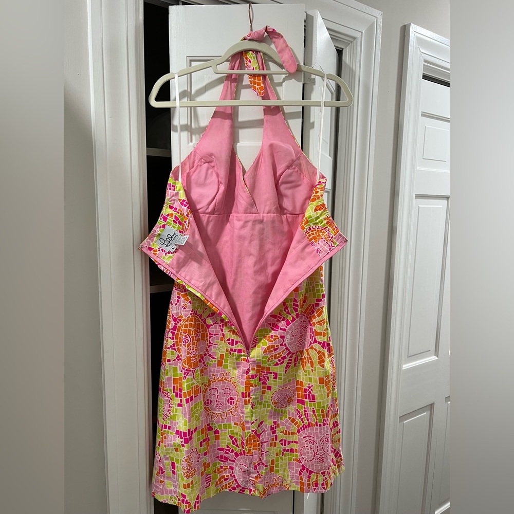 Lilly Pulitzer Sun Salute Halter Dress - Picture 4 of 5